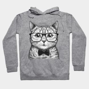 Intelligent cat Hoodie